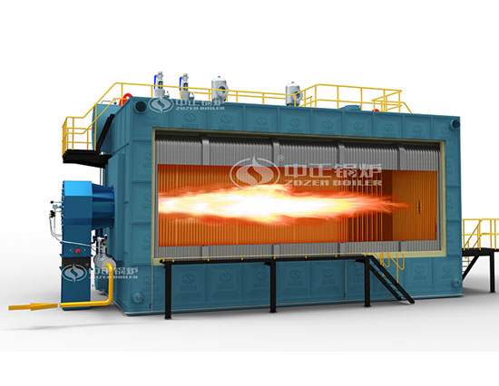 SZS冷凝燃?xì)猓ㄓ停┻^(guò)熱蒸汽鍋爐